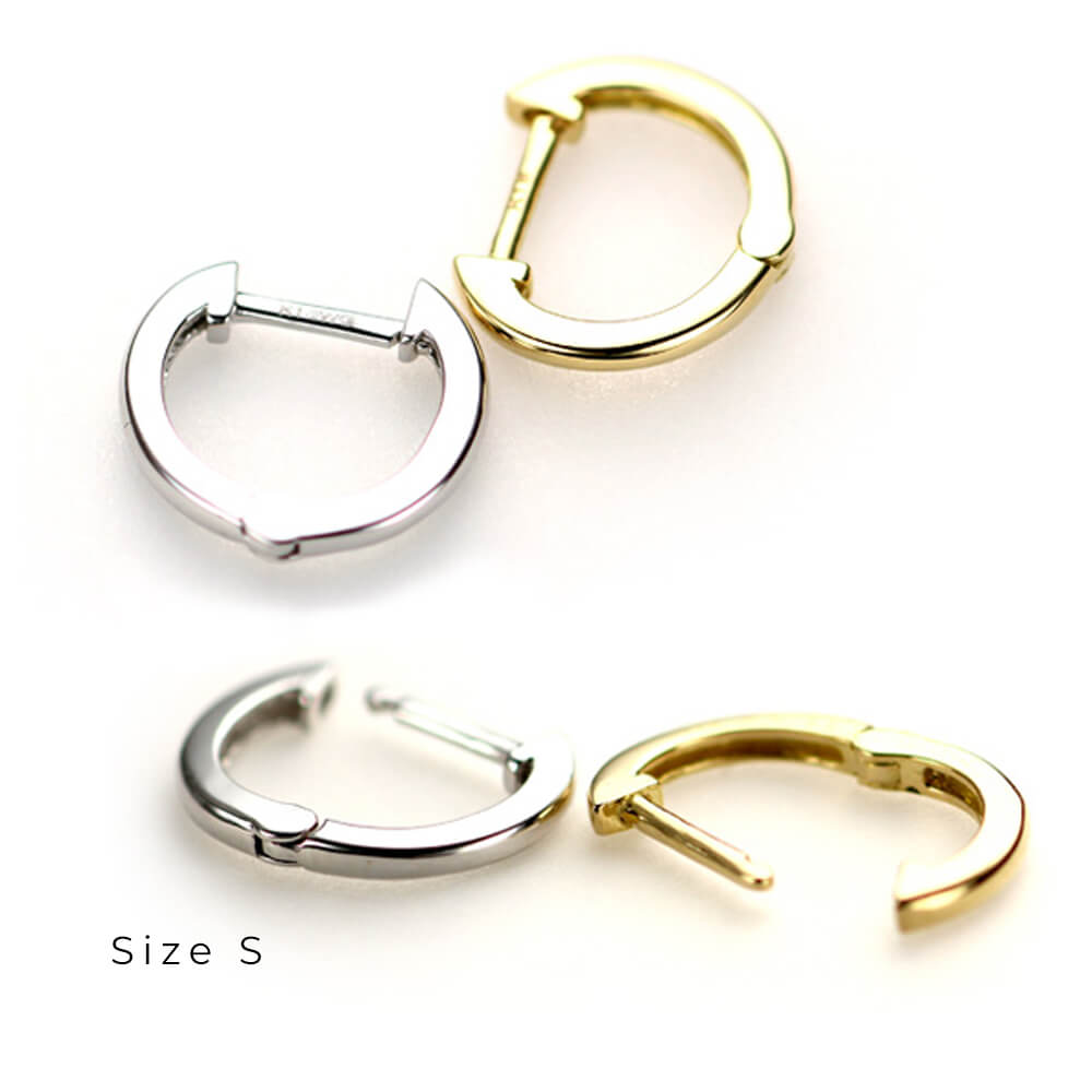 K18 フープピアス │軟骨ピアス│ピコレ – PICOLLET