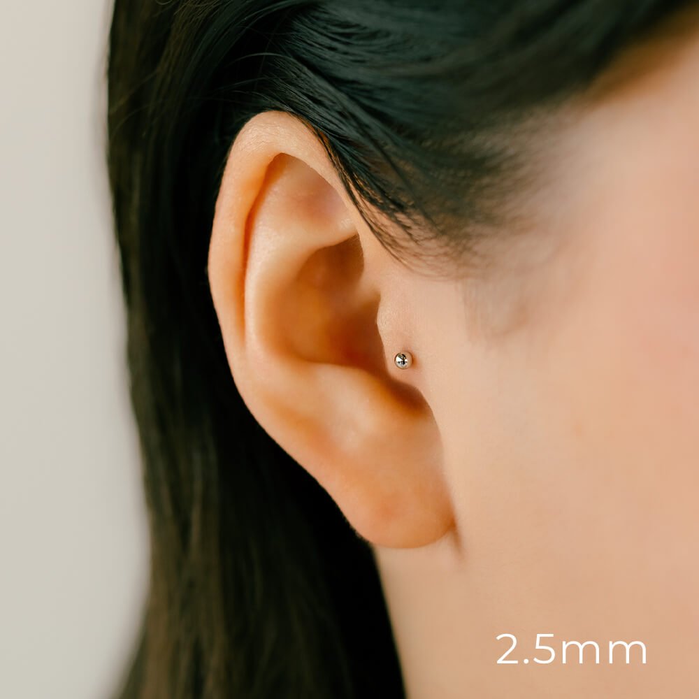 ピコレット 4ミリボール セット k18ゴールド プラチナ K18・Platinum Ball Earrings│2mm 2.5mm 3mm 3.5mm 4mm – PICOLLET