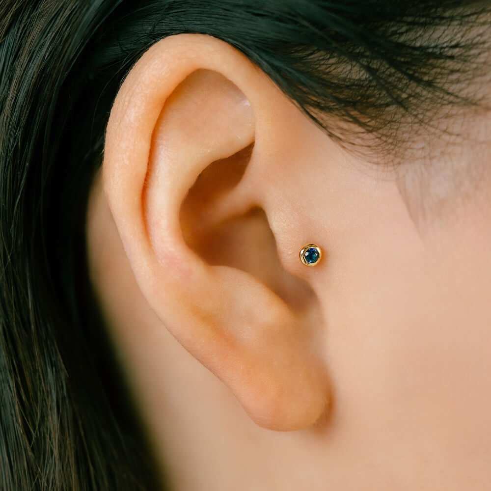 誕生石をつけっぱなしに │K18/プラチナ 引っかからない バース