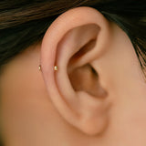 K18/Pt Birth Stone Dot XS