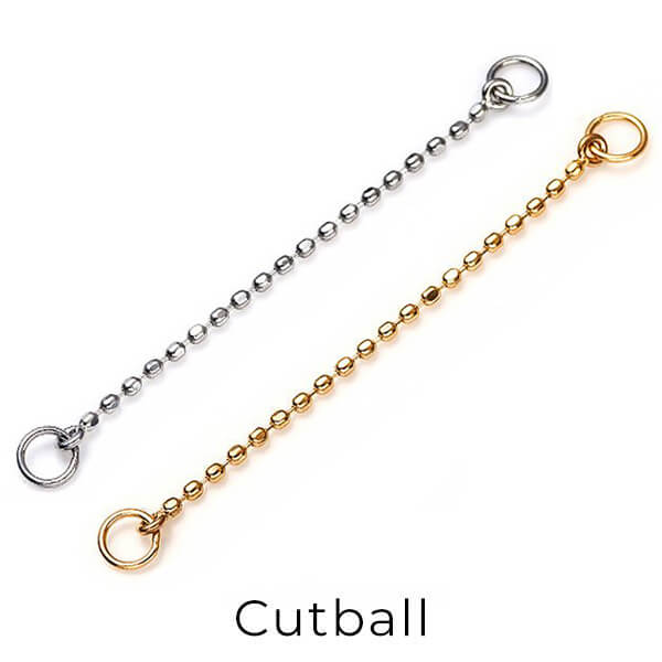 ピアス チャーム│K18 Pt チェーン チャーム│金属アレルギー対応 18金