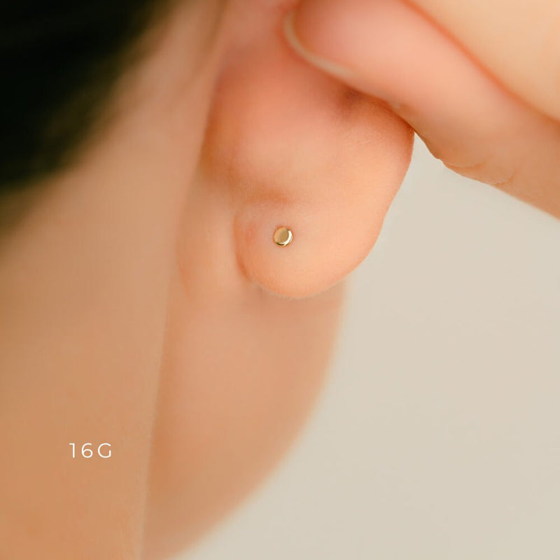 引っかからない、つけっぱなしピアス。 K18金/プラチナ ラブレット