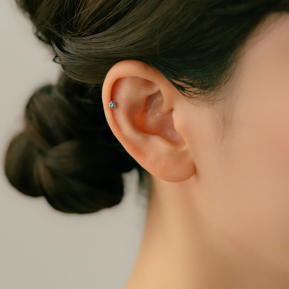 K18/Pt Montana Sapphire – PICOLLET