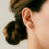 K18/Pt Paraiba Tourmaline