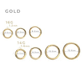 K18/Pt Segment Ring 16G/14G