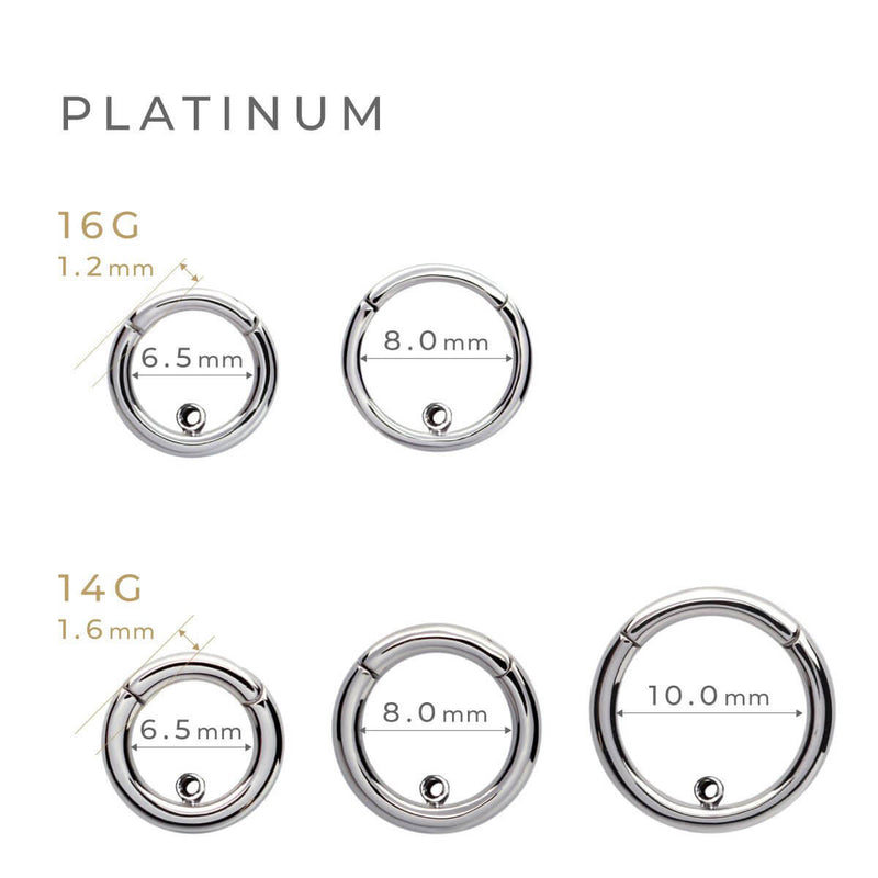 好みのピアスパーツを付け替えられる フープピアス│K18ゴールド