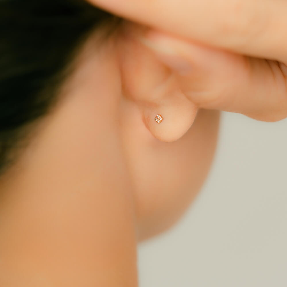 PICOLLET ピアス　バーベルのみ 14G セット ボディピアス│ファーストピアスにオススメ K18/Pt