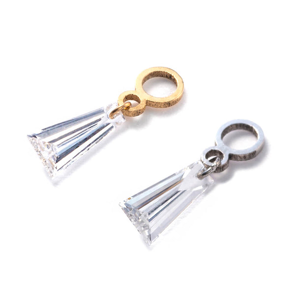 K18/Pt Taper Diamond