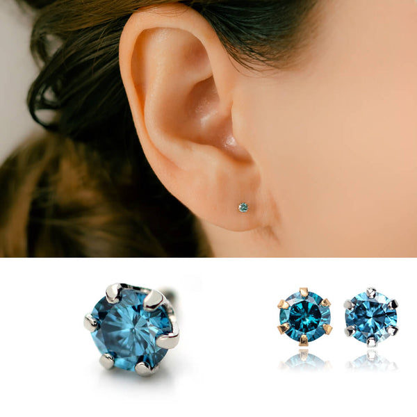 K18/Pt Treated Blue Diamond