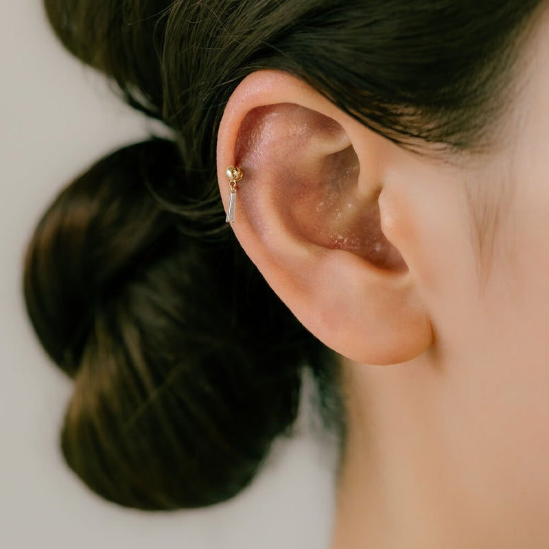 K18YG LongTaper Diamond