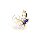 K18 Sapphire&Pearl - picollet